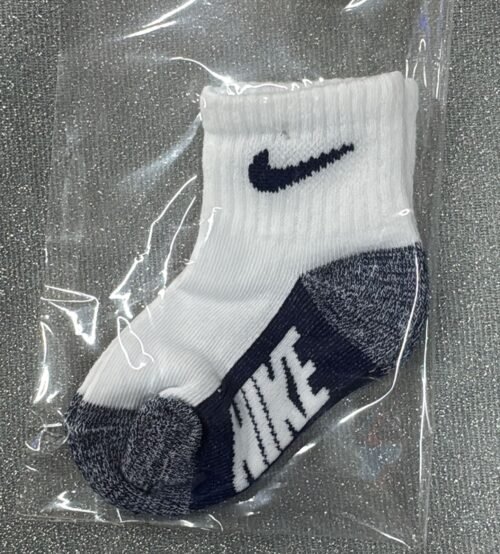 Medias Nike Blanco Azul Oscuro
