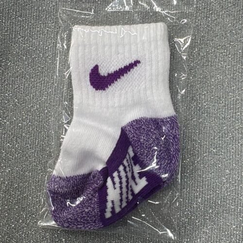 Medias Nike Blanco Morado