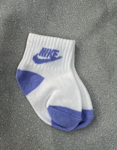 Medias Nike Blanco Lila