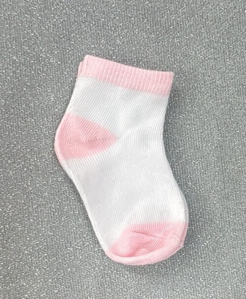 Medias Blanco Rosa