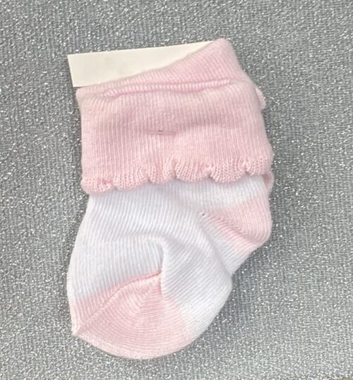 Medias Blanco Rosa