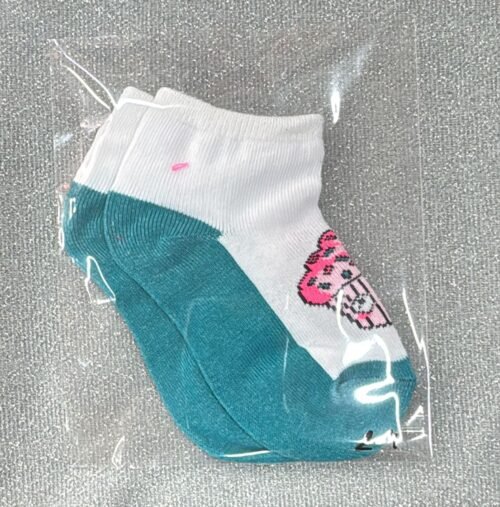 Medias Blanco Turquesa 2T-4T