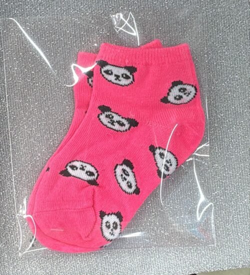 Medias Fucsia Panda 2T-4T