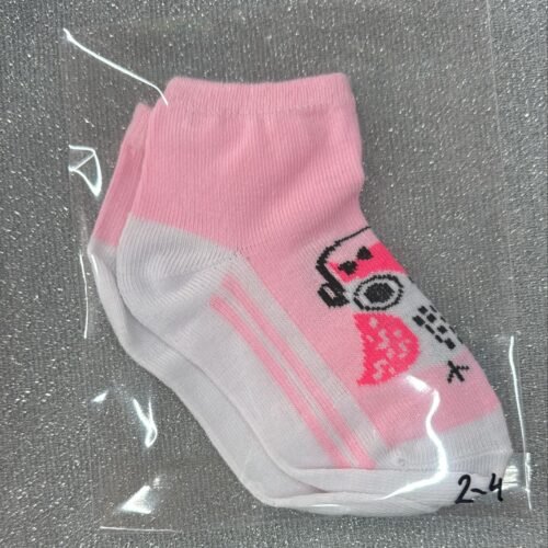 Medias Rosa Blanco 2T-4T
