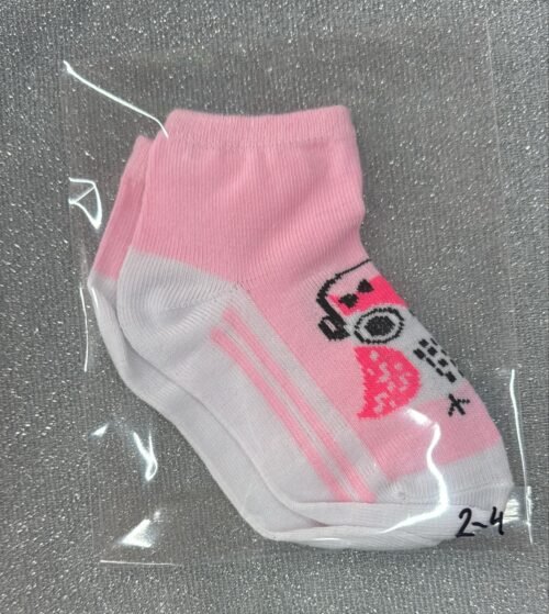 Medias Rosa Blanco 2T-4T