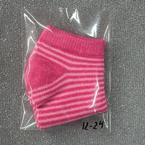 Medias Fucsia Rayas 12-24 meses