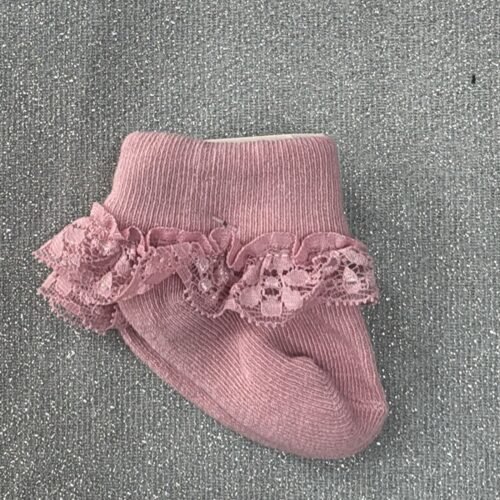 Medias Rosa Encaje