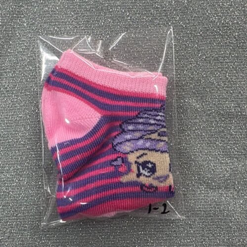 Medias Rosa Morado Rayas 1T-2T