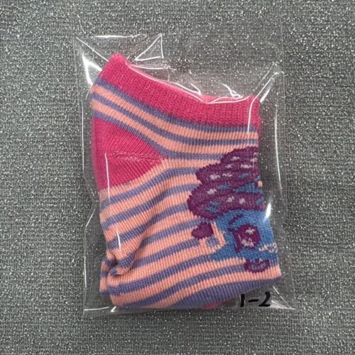 Medias Fucsia Rosa Rayas 1T-2T