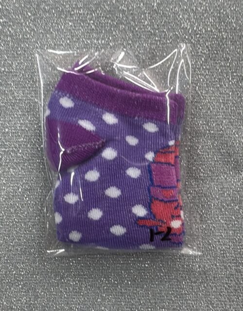 Medias Morado Lila Puntos 1T-2T