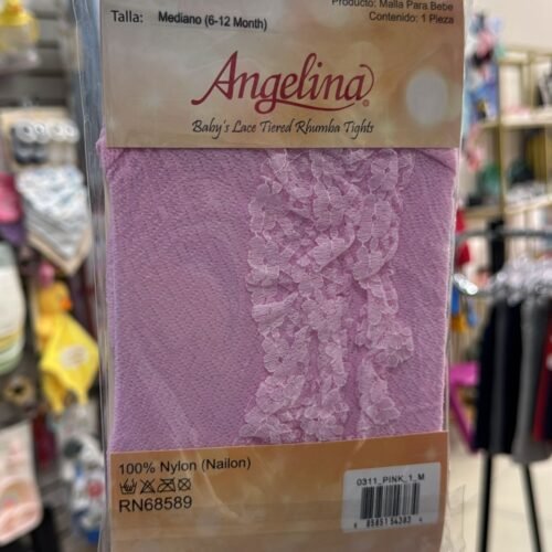 Panties Encaje Rosa Talla 6-12 meses