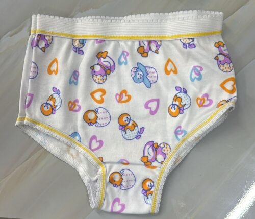 Calzón Blanco con Diseño Talla 6-8