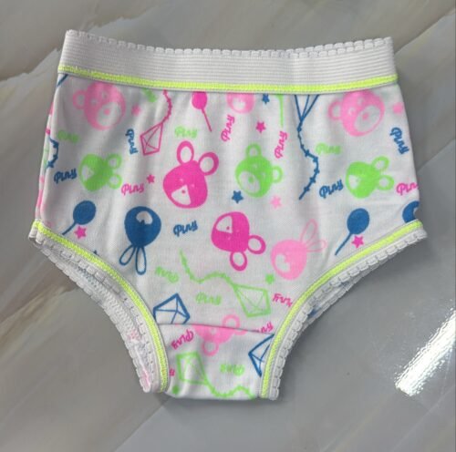 Calzón Blanco con Diseño Talla 0