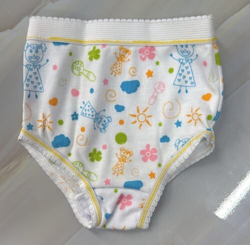 Calzón Blanco con Diseño Talla 0