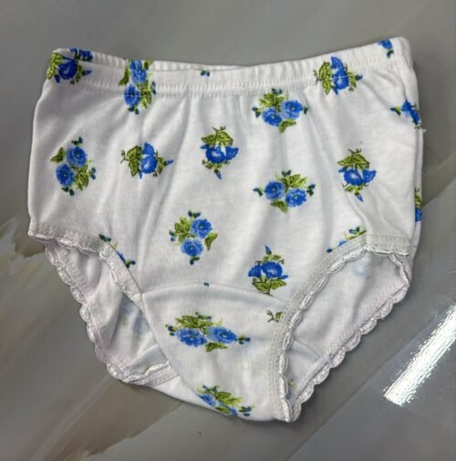 Calzón Blanco Flores