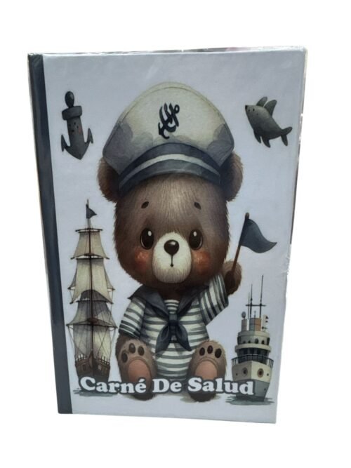 Porta Carnet Osito Marinero