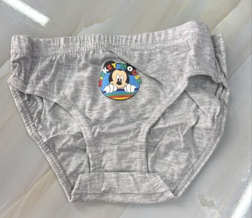 Boxer Gris Mickey Mouse Talla 8