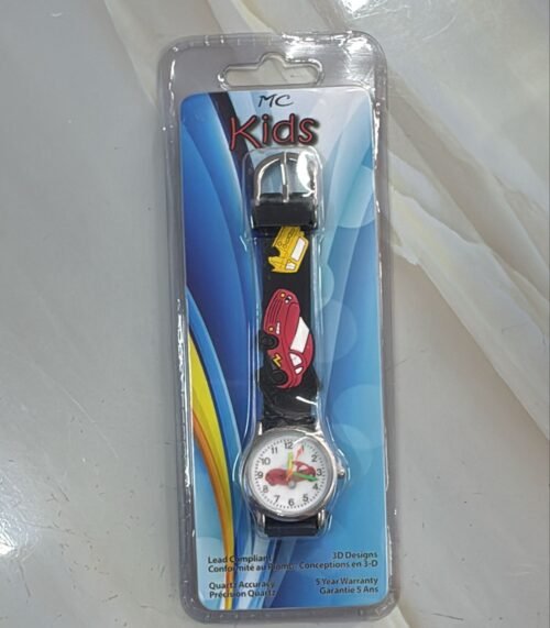 Reloj MC Kids Negro Carros