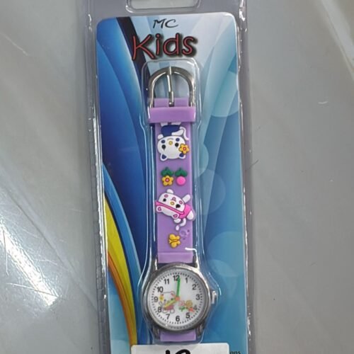 Reloj MC Kids Lila Gatitos