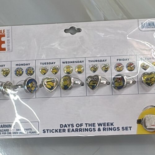Set Anillos Minions