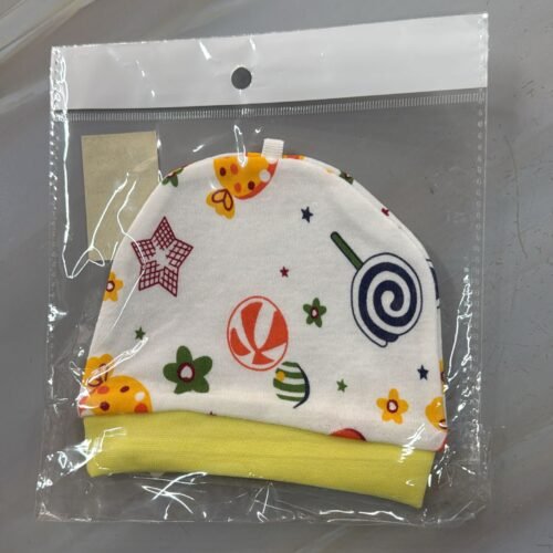 Gorro Blanco Amarillo