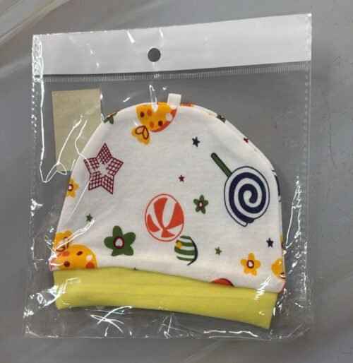 Gorro Blanco Amarillo