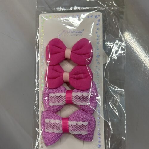 Paq 4 Prensas Lazos Rosa