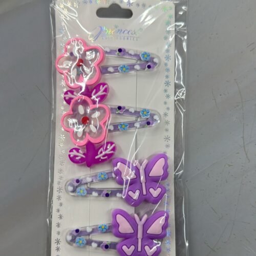 Paq 4 Prensas Flor Mariposa