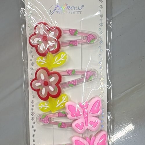 Paq 4 Prensas Flor Mariposa