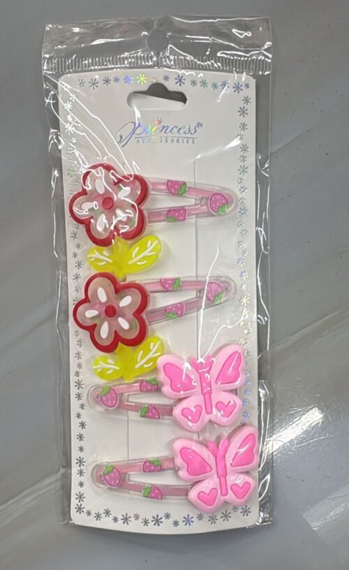 Paq 4 Prensas Flor Mariposa