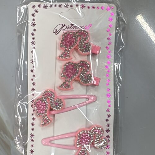 Paq 4 Prensas Barbie Rosa