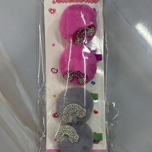 Paq 4 Prensas Fucsia Gris